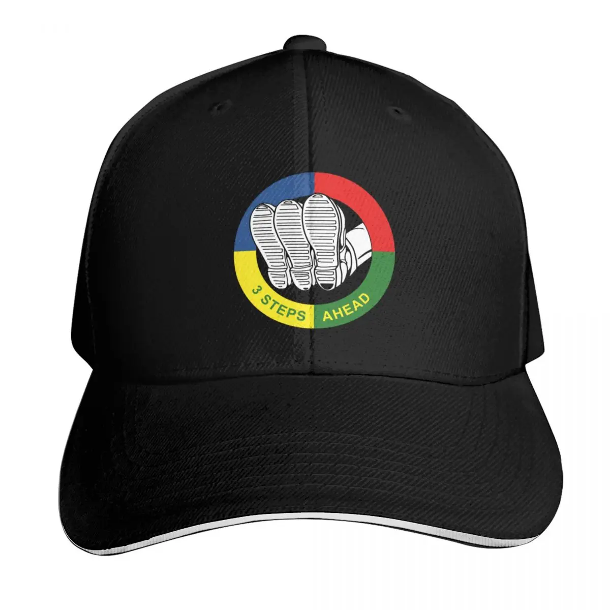 3 steps ahead Baseball Cap Lightweight Packable Gift for Him Her Casual Daily Wear