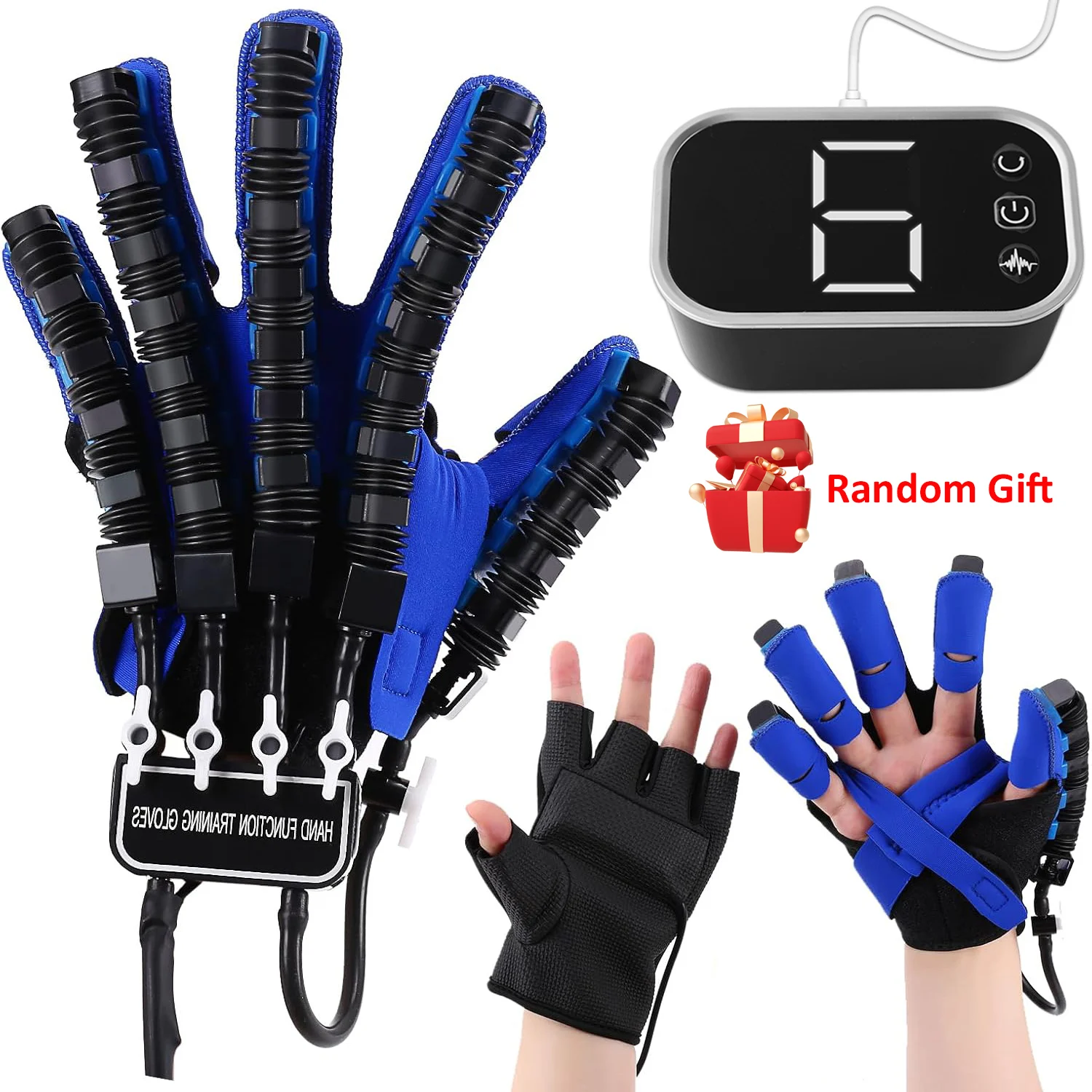 

Robot Rehabilitation Gloves Hemiplegia Cerebral Infarction Finger Hand Function Training Massage Surgery Recovery Robot Glove