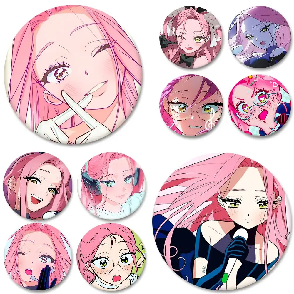 Anime ALIEN STAGE Mizi Round Badges Can Be Used To Decorate Clothes And Backpack Pins