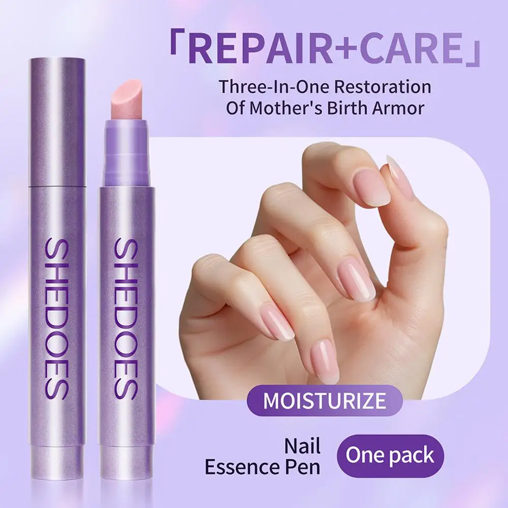 Nail Care Essence Pen Moisturizing Nail Care Non-Irritating Anti-Hangnail Anti-Cracking No-Bake Nail Care