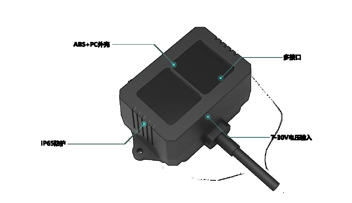 Benewake TF02-i LiDAR-Sensor 40 m Einzelpunkt-Entfernungsmodul mit mittlerer Reichweite IP65 RS485/CAN für Pixhawk Arduino Drones Robotics