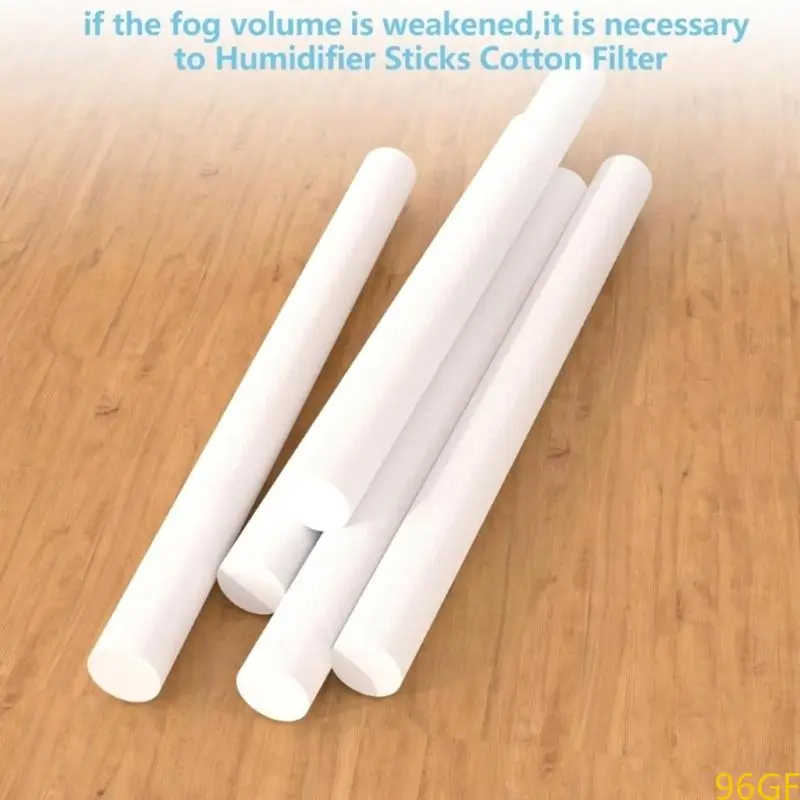 96gf 50pcs استبدال مرشح القطن بديل سريع للمرطب المحمول مرطبة الاحتفاظ بعصي ناشر USB