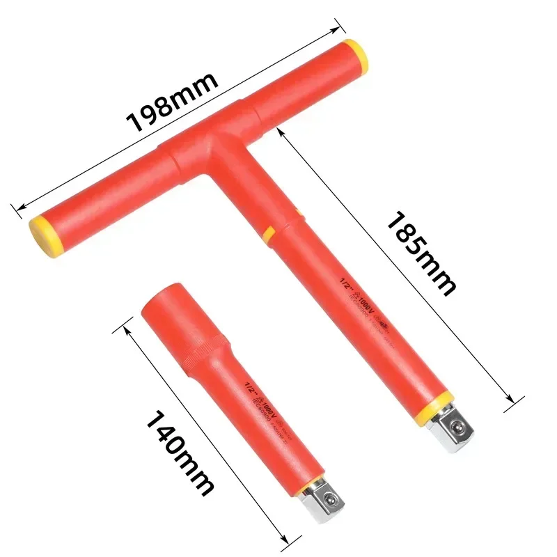 New Energy Electric Vehicle Maintenance VDE Combination Kit Electrician Maintenance Insulation Sleeve Screwdriver Plate Hand