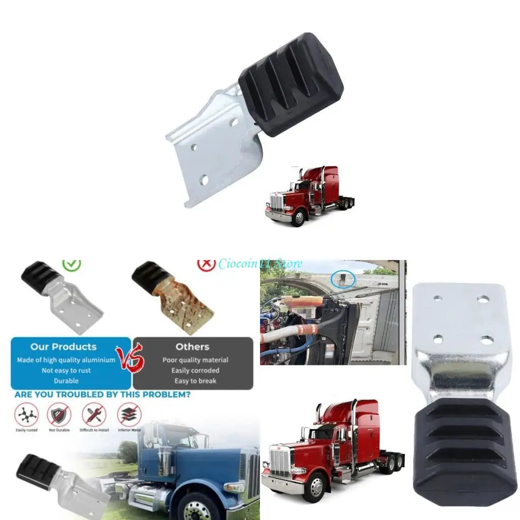 

Y1UB Truck Accessy Accessy Accessessy Замена вытяжного капюшона MPB75133 L116133 для 388 389 384 Легкая установка и удалить и