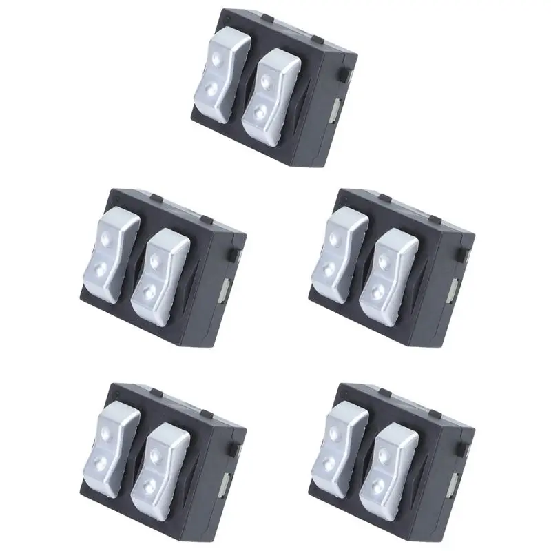 Interruptor Maestro de Elevalunas Eléctrico Lado del Conductor 5X Raro 56004831 4360167 para Dodge B150 B250 B350 D100 D150 D250 D350 Ramcharger W100