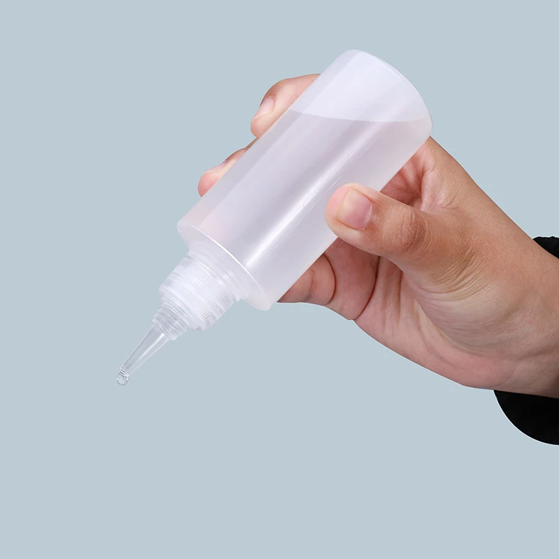 5Pcs With Needle Tip Mouth Bottle Glue Bottle Squeeze Bottle DIY Craft Precision Tip Applicator Bottle Empty Glue Bottle