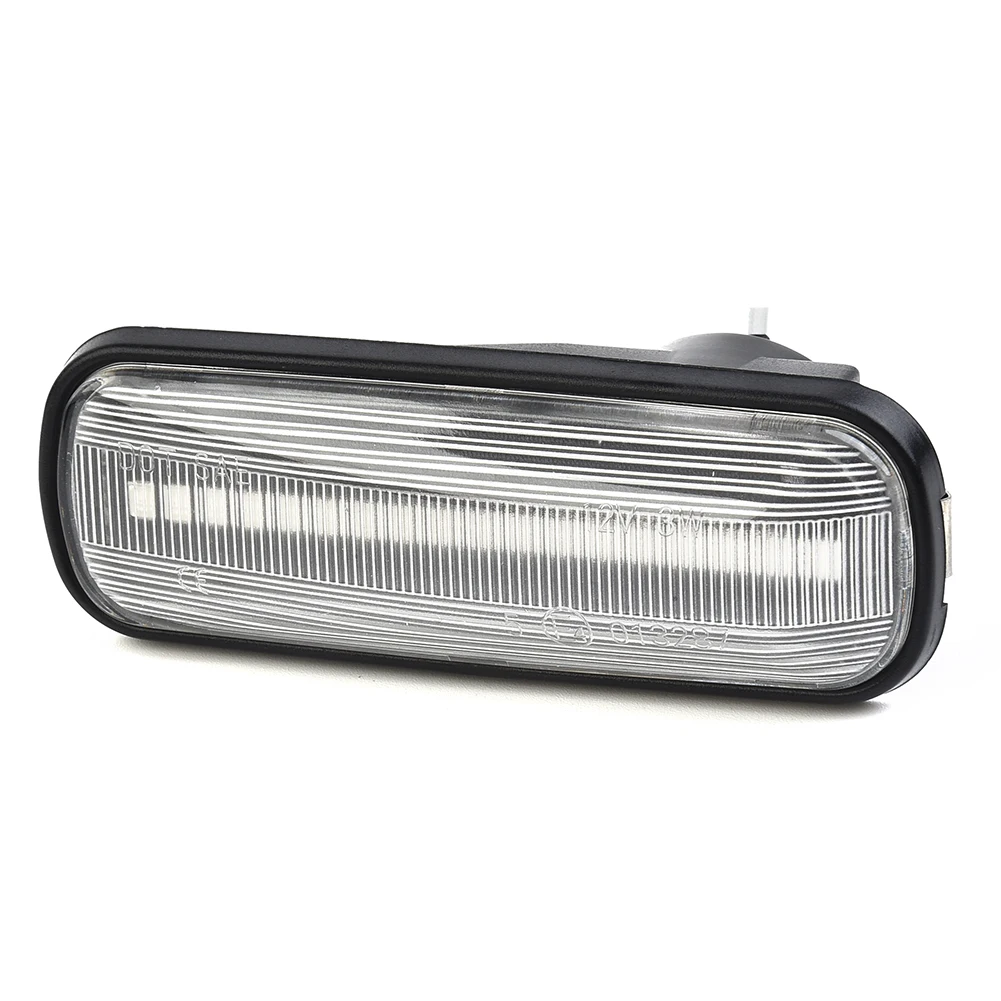 Accessoires de remplacement de lampe de marqueur latéral de garde-boue à LED, lentille transparente, voiture, 1996-2001 Hond, A Civic Convex, EJ CR V RD, ambre, 2 pièces