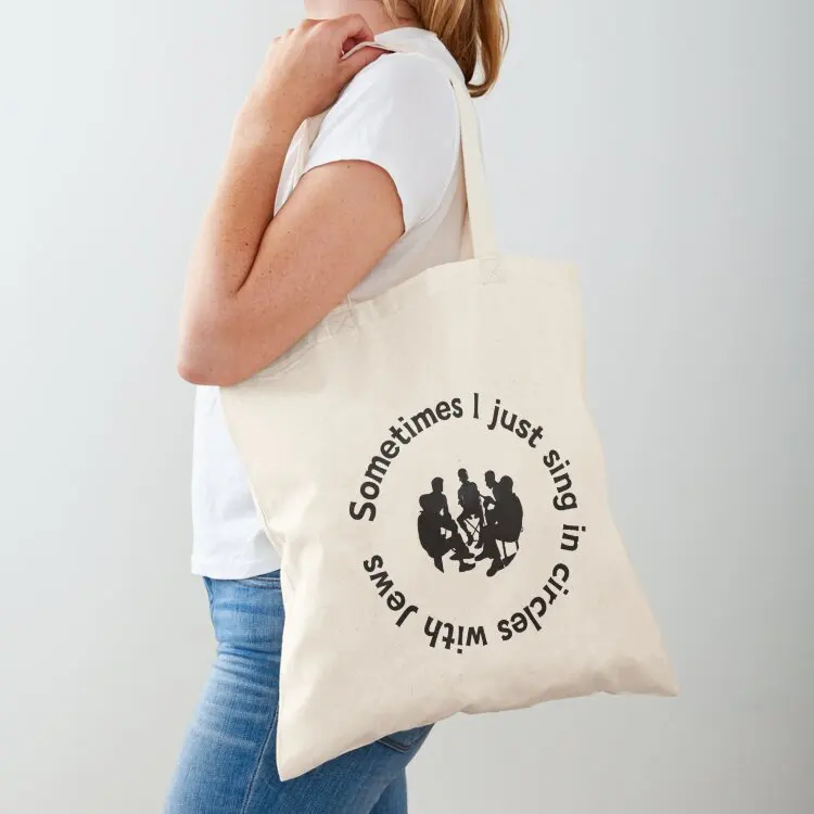 Sing in Circles Tote Bag sac pour femme bag luxury women Women's tote bag