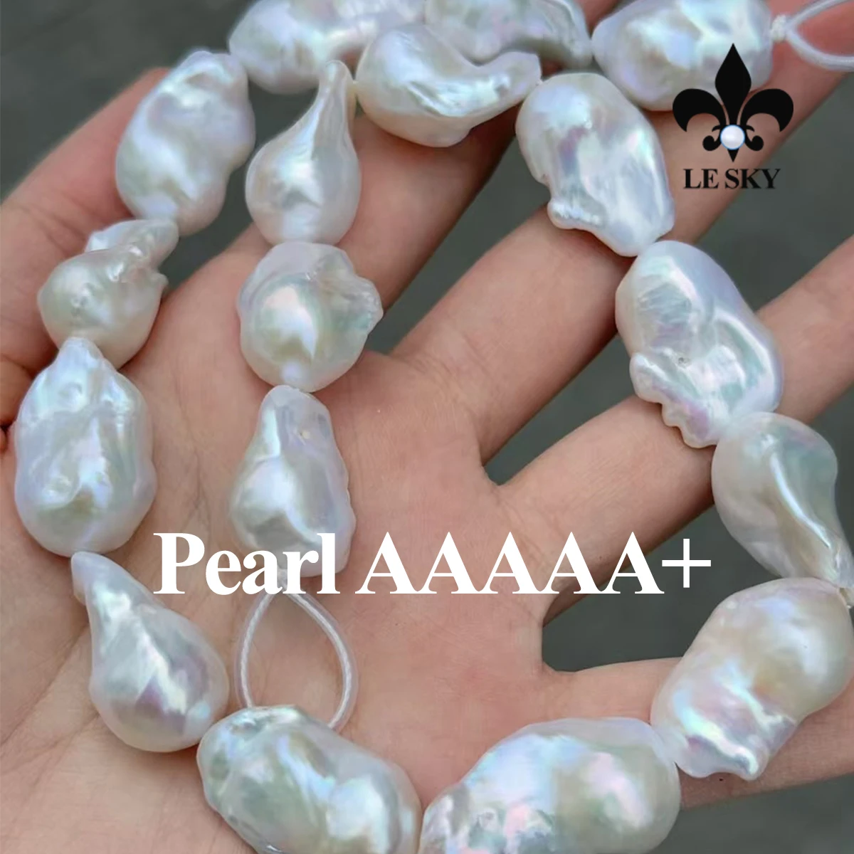 5A Fish Tail Baroque Pearl Beads 100% Natural Freshwater Pearl Loose Spacer Beaded for Making DIY Jewelry Necklace Bracelet