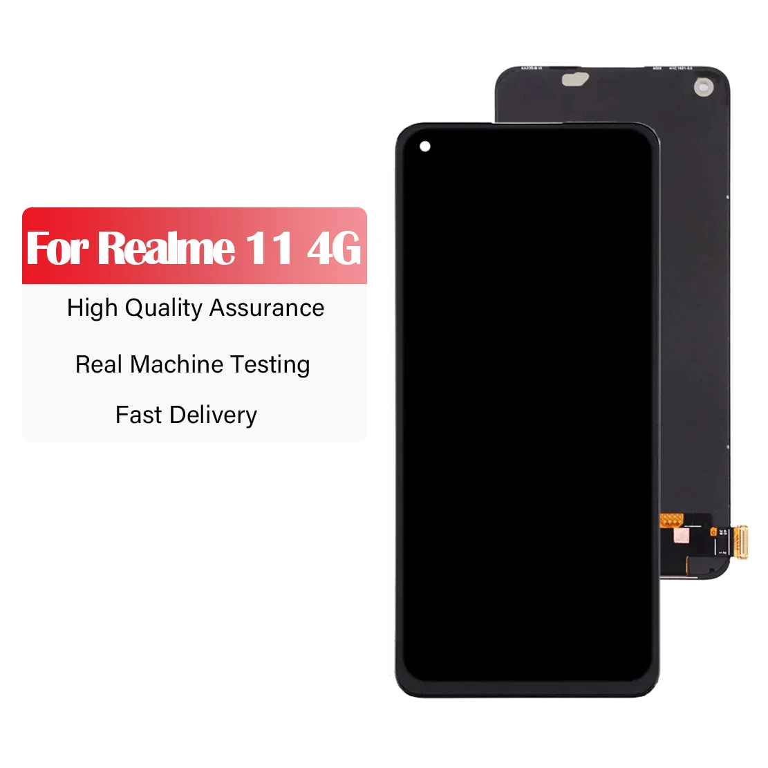 AMOLED TFT  for 6.4 inches OPPO Realme 11 4G RMX3636 LCD Touch Screen Digitizer Assembly with Repair Tool and Glue for realme 11