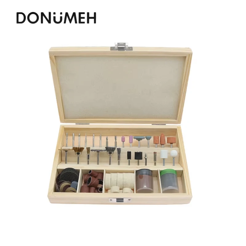 100Pcs Rotary Tool Accessories Kit for Dremel Wood Metal Engraving Cutting Grinding Polishing Carving Abrasive Electric Tools