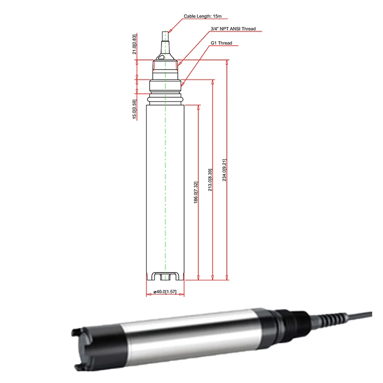 Endress Hauser COS61D-AAA1A4 Drinking Wastewater Utilities Online Digital Dissolved  Probe Electrode DO Sensor