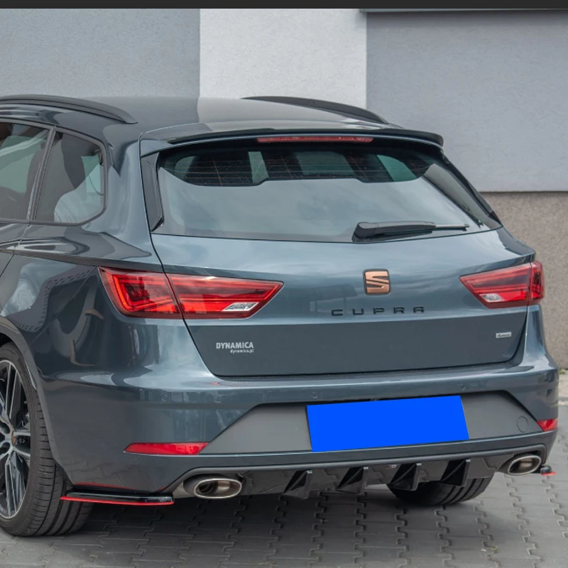 Na siedzenie LEON 1P 5f MK3 dla ST Cupra TGI / FR Hatchback tylny dach spojler dachowy tylna owiewka zestaw nadwozia akcesoria Spoiler samochodu