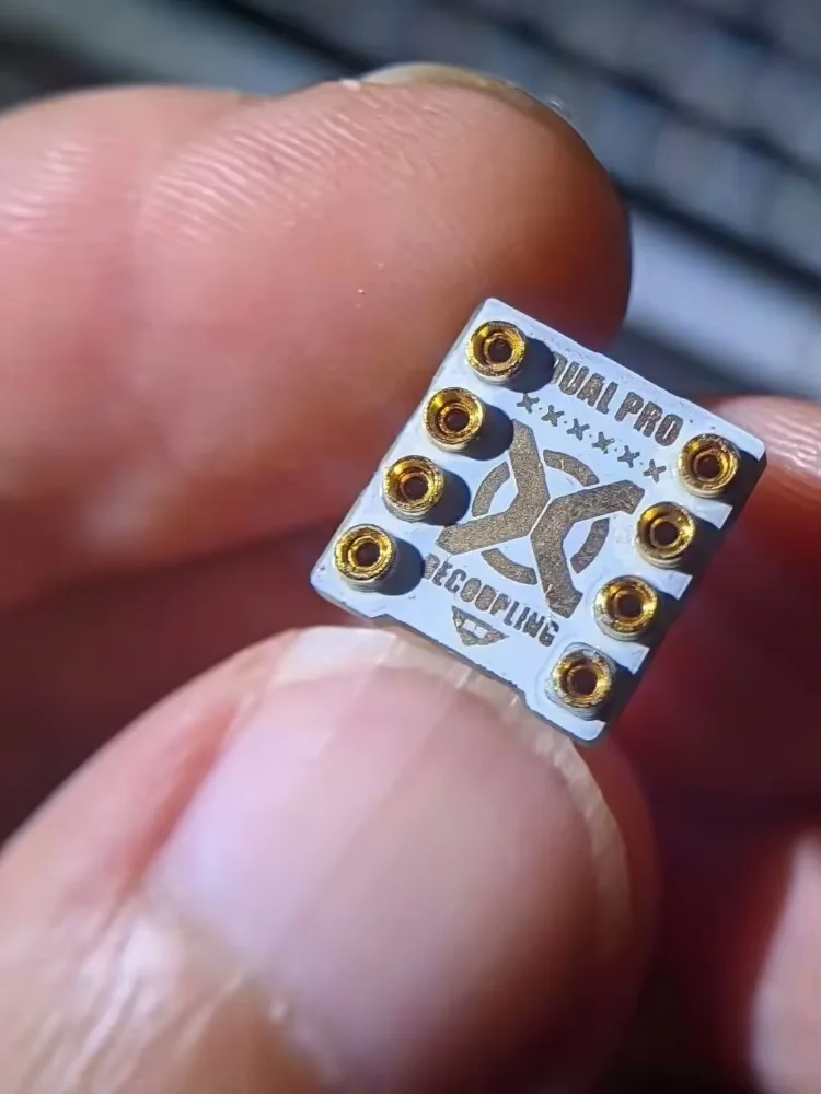 HIFI Dual Operational Amplifier Upgrade Base Decoupling Operational Amplifier Base Wealthy Gold