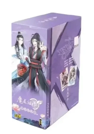 KAYOU cards Modaozushi Patriarch of Magic Dao Cards Collection Anime Characters Wei Wuya Lan Wangji Toys Full Set Paper Hobby