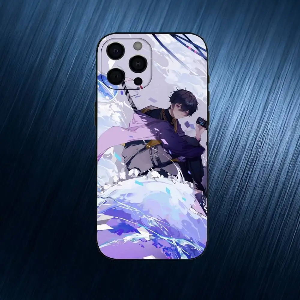 Чехол для телефона VTuber Shxtou для iPhone 17,16,15,14,13,12,11 Plus, Pro Max, мягкий силиконовый чехол