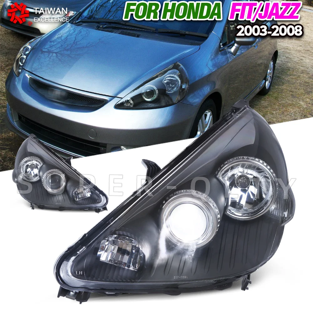 

Super Q Car Headlights For 2003-2008 FIT Jazz HONDA Headlight Assembly