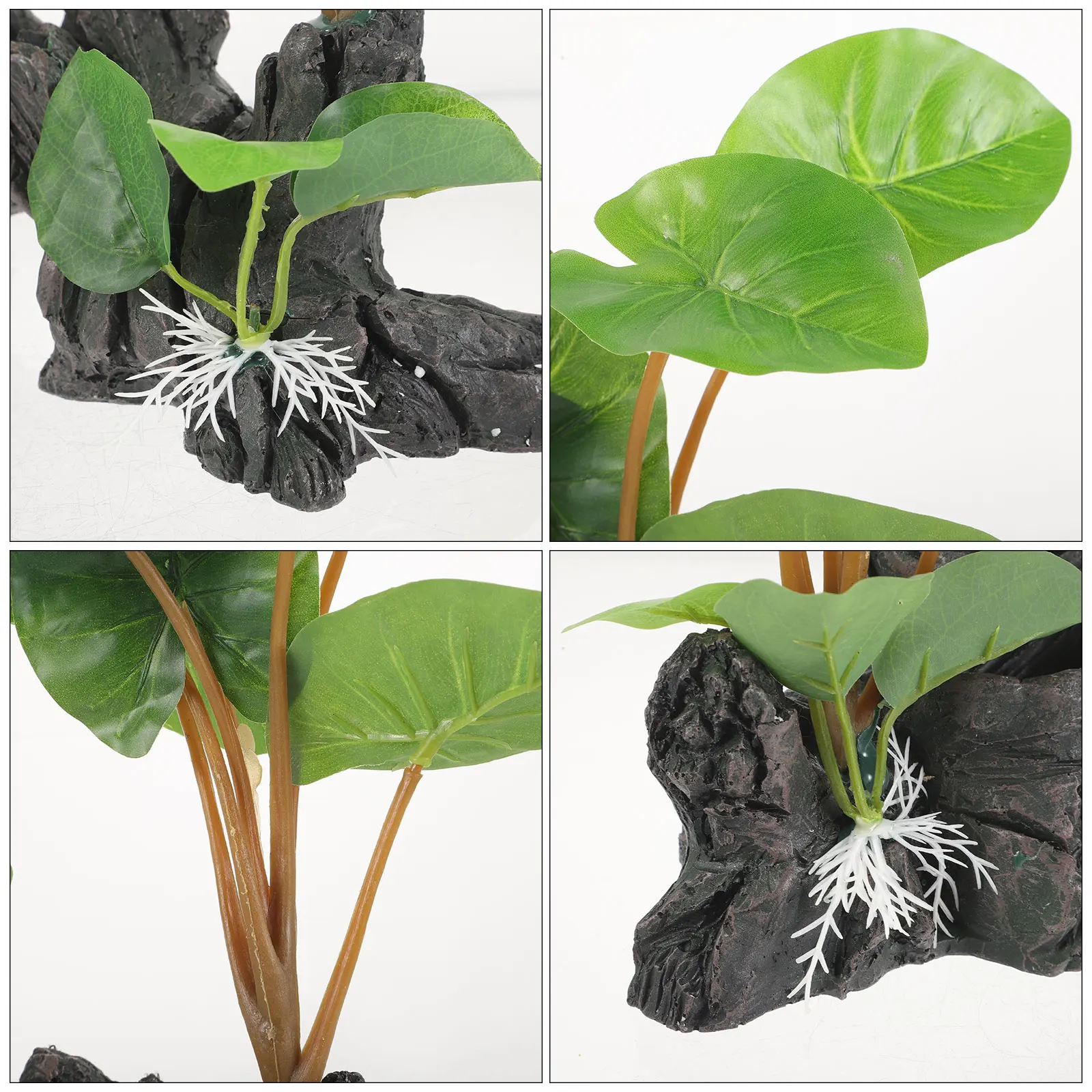 

Realistic Simulated Plant Ornaments Aquarium Decorations Plastic Fake Plants Lifelike Fish Tank Plants For Home Office Aquarium