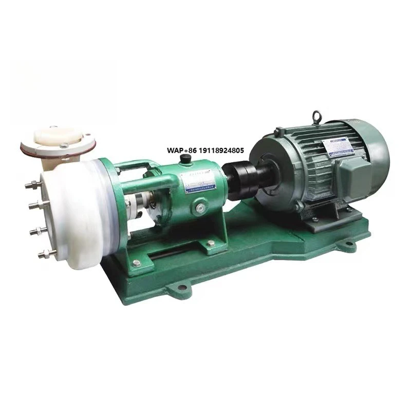 FSB ETFE/FEP/PFA/PVDF End Suction Centrifugal Pump Electric Water Pump Agriculture Irrigation Pumps