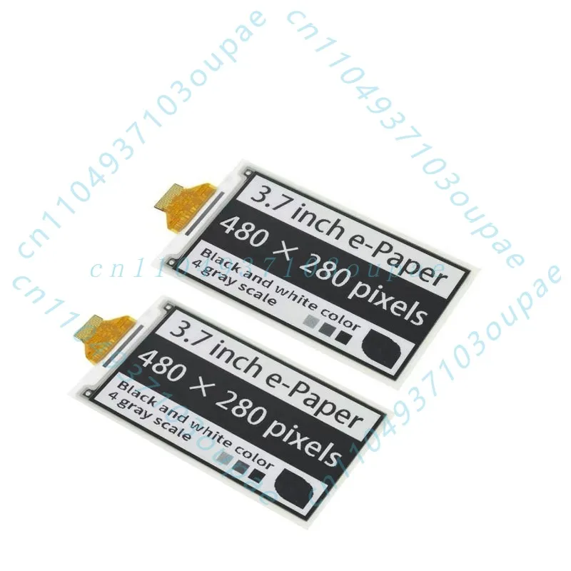 3.7-Inch black, white, red and yellow e-paper ink screen, power-off display electronic price tag, goods tag,drug price tagscreen