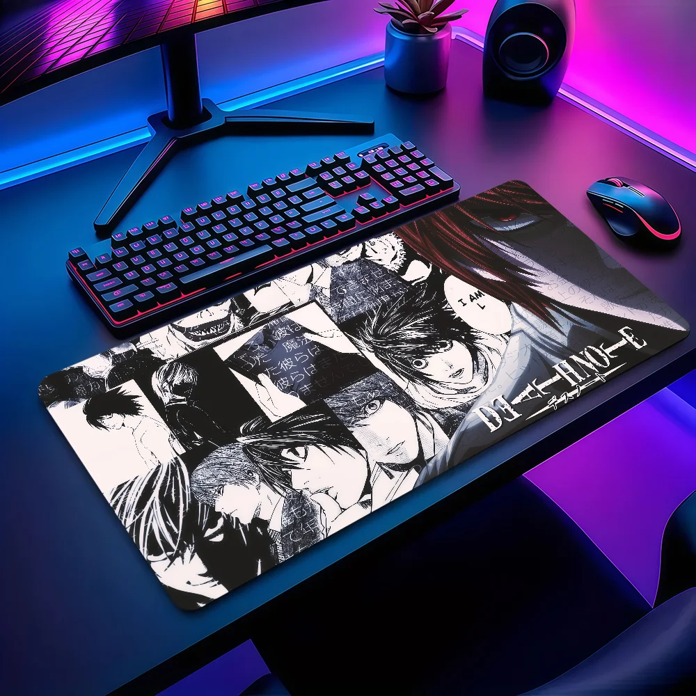D-Death Anime Note Mouse Pad Non-slip Thickened MousePad Large Writing Lockedge Office Student Gaming Cushion