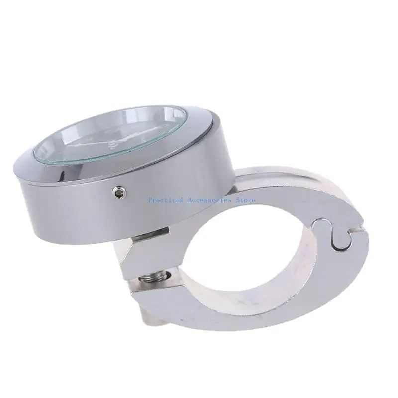 

U75E Popular 7/8" Motorcycle Bike Handle Bar Mount Clock Waterproof Universal Watch