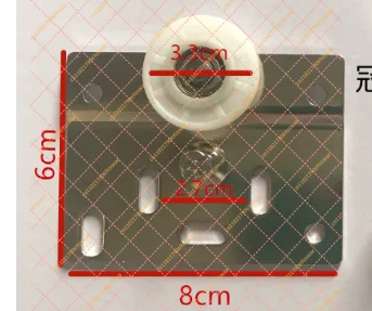 Wardrobe Sliding Door Roller, External Hanging Wheel for Cabinet Closet Door