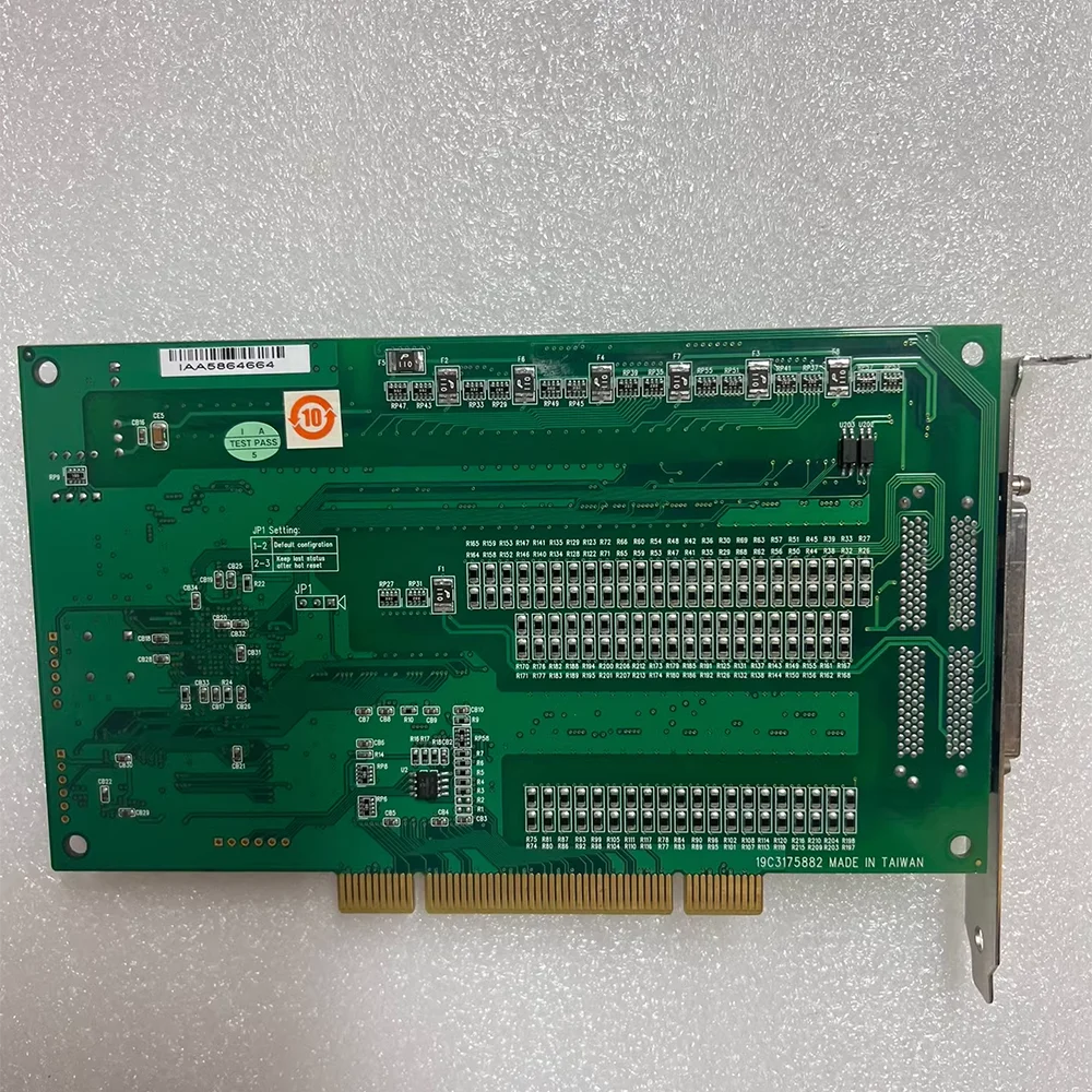 PCI-1758UDIO REV.A1 01-4-Channel Isolated Digital Input/Output I/O Card For Advantech