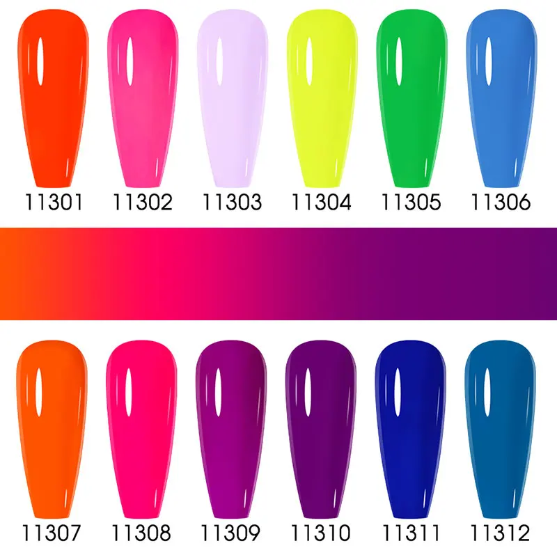 NAILCO-Verhéritage à Ongles UV Semi-Continu, Couleurs Pailletées, N64.Art, Design de Manucure, Base Supérieure