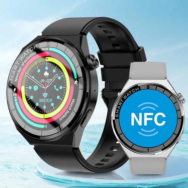 Multifunctional Waterproof AMOLED touch screen smartwatch Bluetooth call music blood oxygen monitoring bracelet Fashion watch