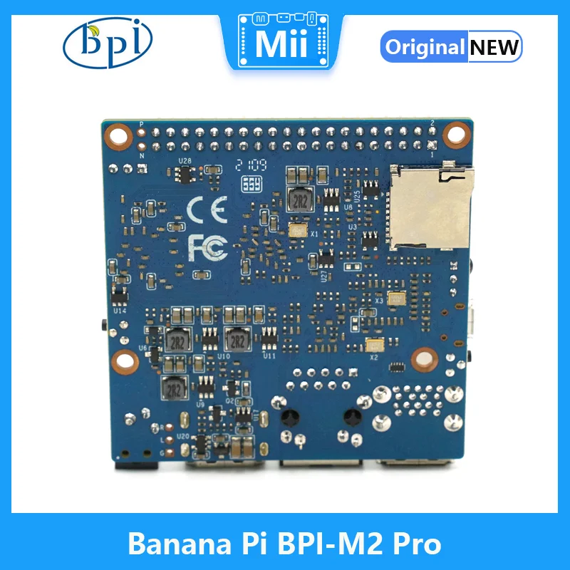 Banana Pi BPI-M2 Pro Amlogic S905X3 Quad-Core 2GB LPDDR4 RAM 16G eMMC supporto Android Linux Ubuntu SBC Computer a scheda singola