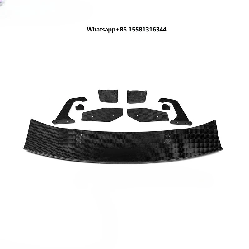 G80 G82 G87 Dry Carbon Fiber Adjustable Swan Neck GT Rear Wing Performance Trunk Spoiler