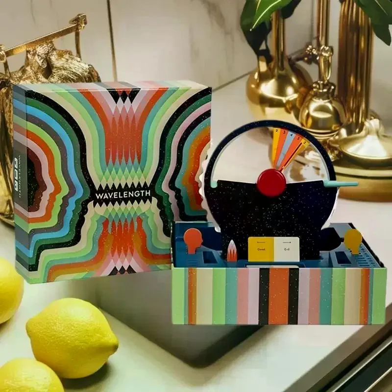 

Family-Friendly Telepathic Party Board Game Set; English; Suitable for 2-12 Players