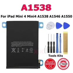 Bateria For  IPad Mini 2 3 4 A1512 A1489 A1490 A1491 A1599 A1538 A1546 A1550 Send Accompanying Tool