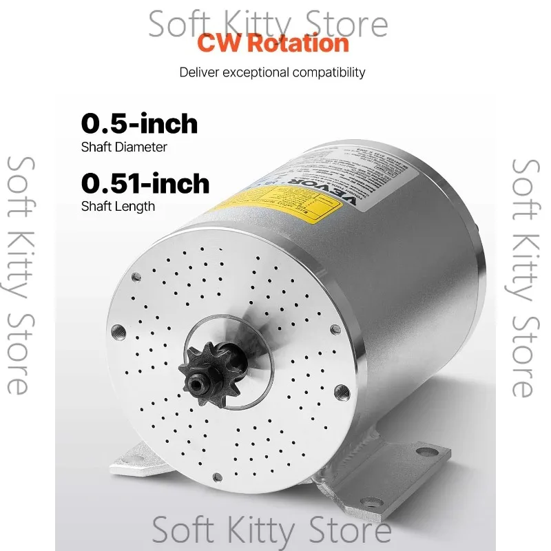 3000W Electric Brushless DC Motor 60V/72V 4900rpm go Kart Electric Motor Electric Dirt Bike Motor for E-Bike Motorcycle