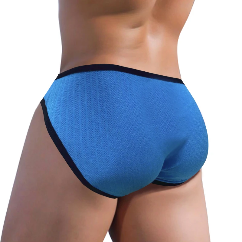 ADANNU Sexy Men Underwear Cotton Breathable Jockstraps Bikini Briefs Man Sport Panties Underpants for Men Male Panties AD7205