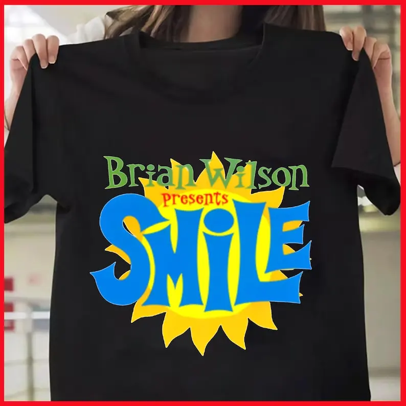 Brian Wilson Smile Tee, Brian Wilson 1942 - 2025 Gracias por los recuerdos Camiseta, camiseta RIP Brian Wilson