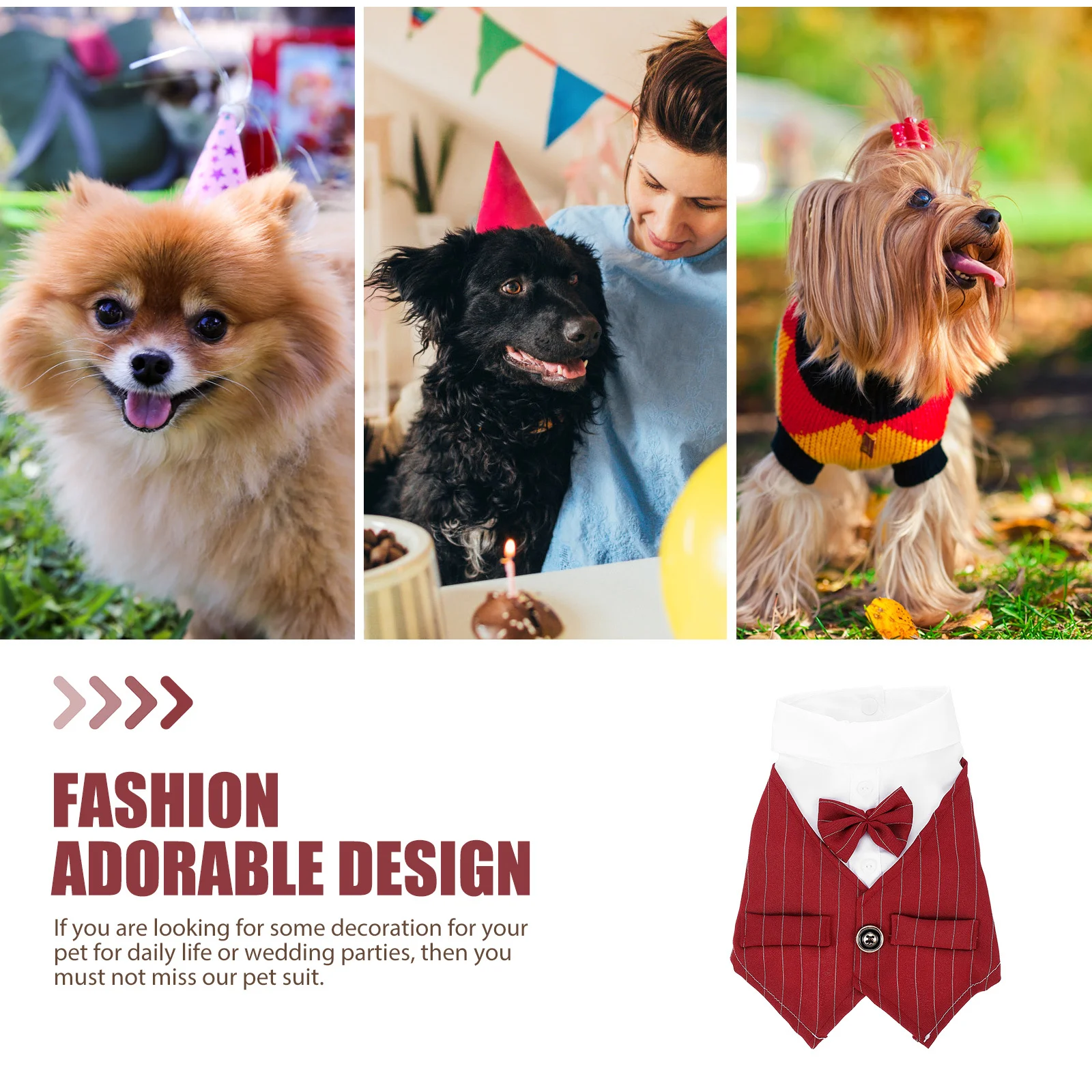 

Pet Suit Dog Costume Cat Shirt Lightweight Reusable for Special Occasions Cat Shirt Dog Suit Pet Costume Kitten Clothes