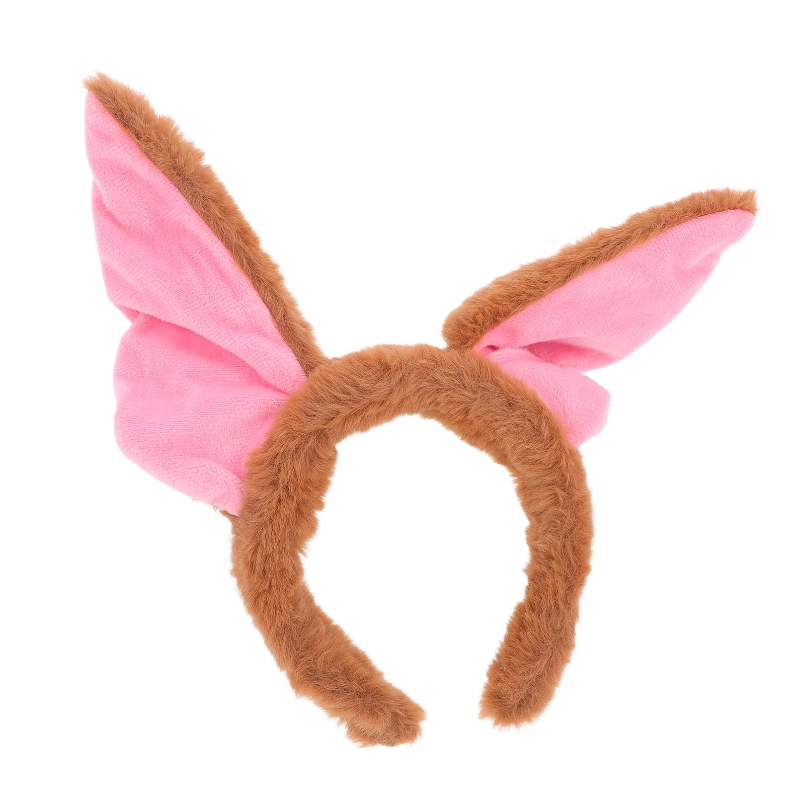 

Point-horned Dog Headband Animal Fancy Dress Kit Costume Girl Ear Brown Ears Child