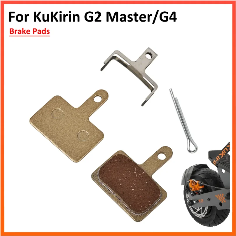 

Brake Pads for KuKirin G4 Electric Scooter Kukirin G2 Master Metal Brake Disc Pad Replacement Parts