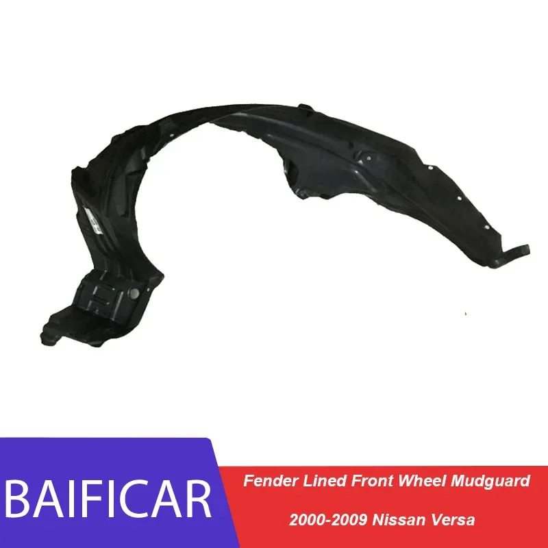 Baificar Brand New Left Right Fender Lined Front Wheel Mudguard For 2000-2009 Nissan Versa