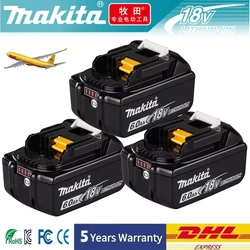 BL1860 Genuine  6AH Makita 18V Battery Power Tools Li-ion Replacement LXT BL1850 BL1840 for 18 V Screwdriver with BMS TPCELL 18V