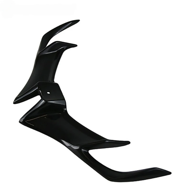 Motorcycle bird beak fixed wing shark fin inlet wing lower lip breaking wind for Yamaha YZF R15 YZFR15 v3.0 2017-2021