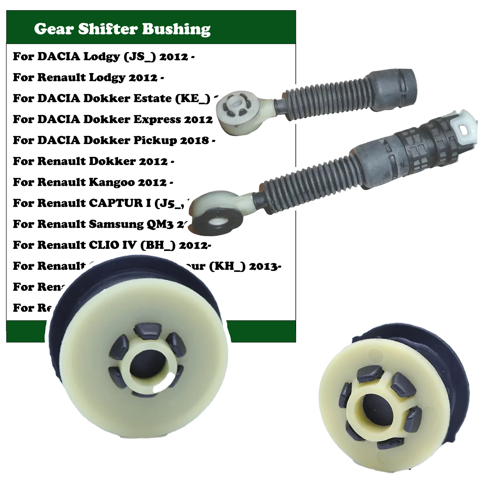 For Nissan Tiida C11 Latio Versa Gear Shifter Lever Bushing Rubber Sleeve Manual Transmission Control Cable Assembly Spare Part