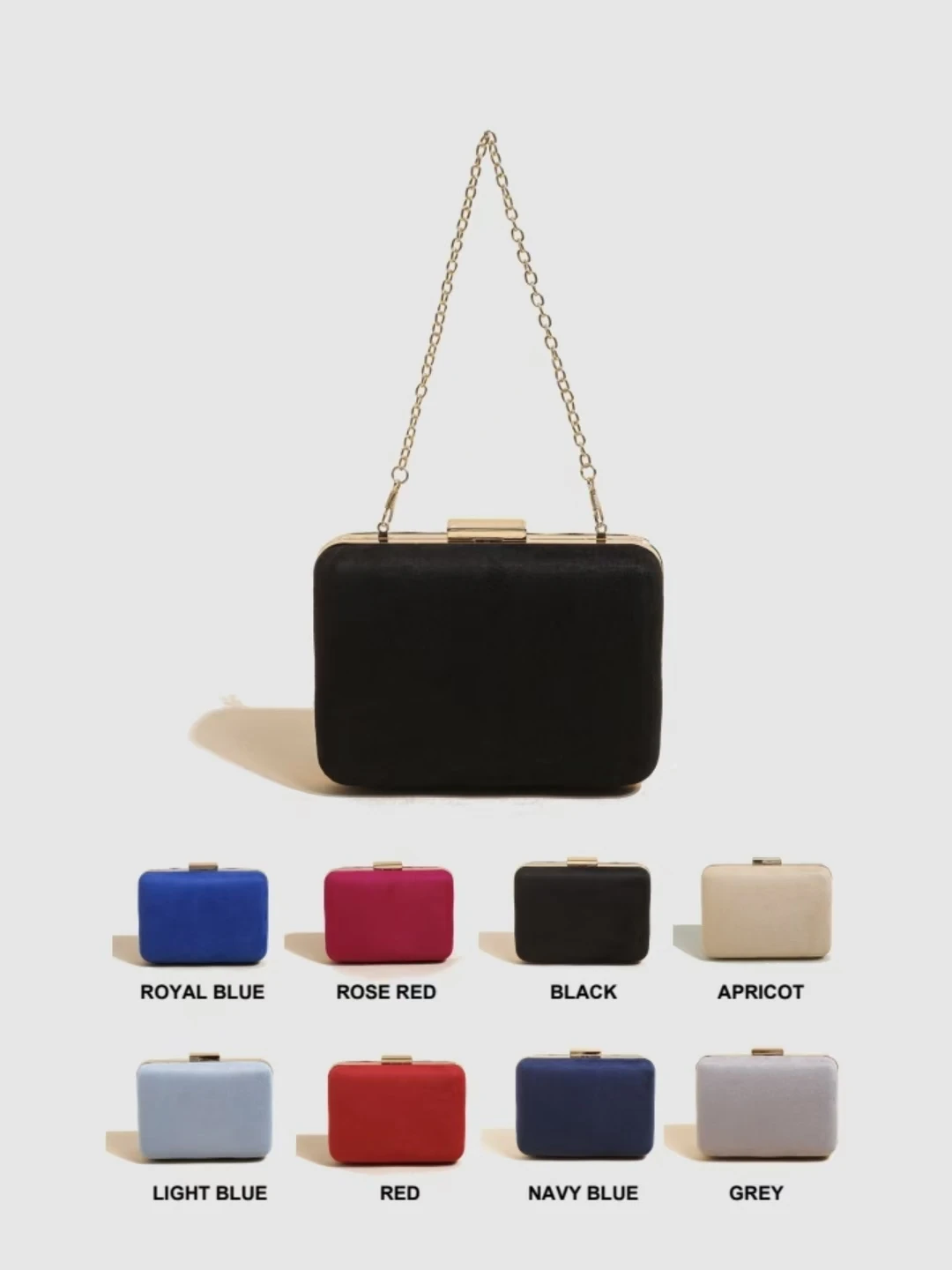 Mini pochette de soirée en velours Simple et élégante pour femmes, pochette formelle pour fête de mariage, bal de promo
