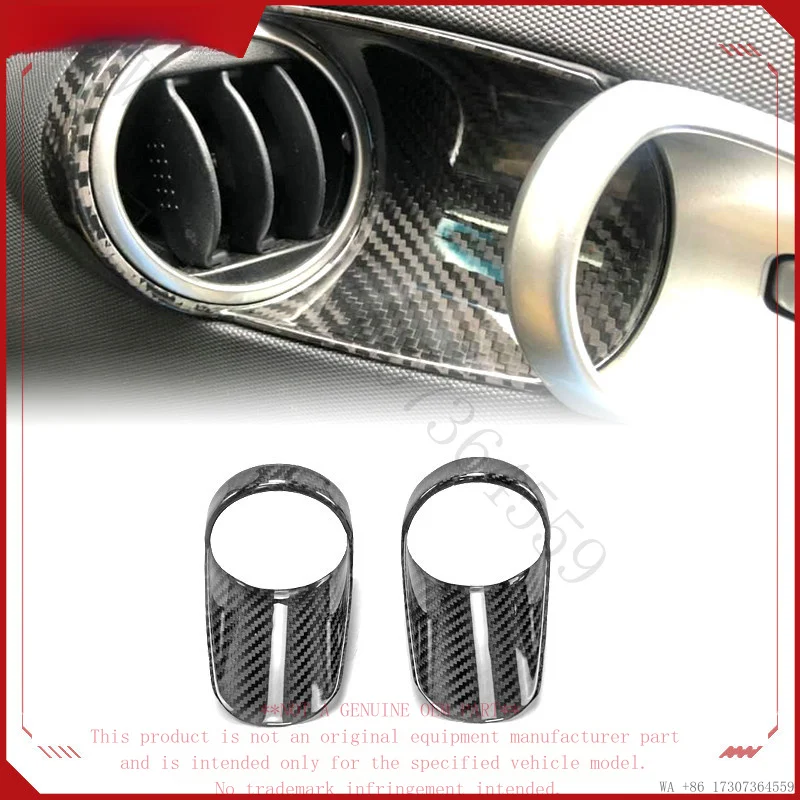Suitable for Nissan 350Z Devil Z33, dry carbon fiber , door handle cover, interior upgrade parts