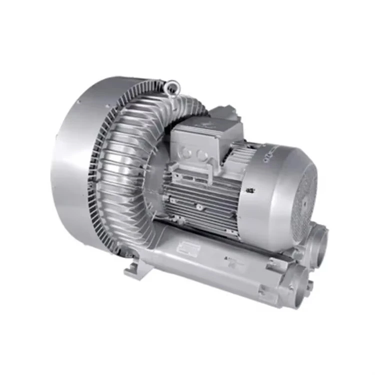 CE 11KW 15HP 2 Stage Swirling Blower For Woodwork Engraving Machine Regenerating Ring Blower Air Pumping Machine