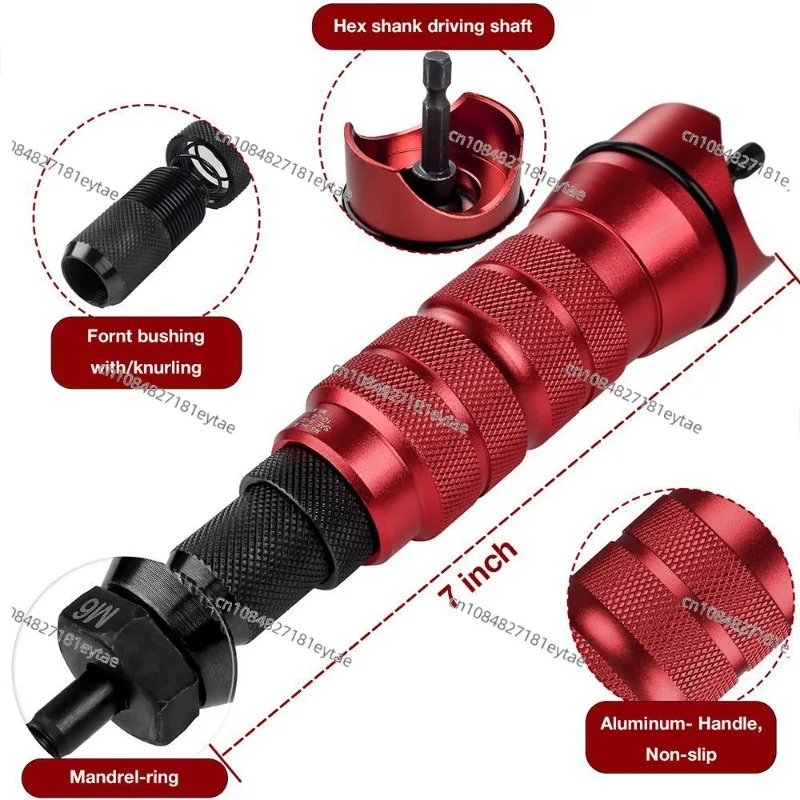 Electric Rivet Nut Gun Converter Ram Gun M3~ M10 Electric Drill Rivet Nut Gun