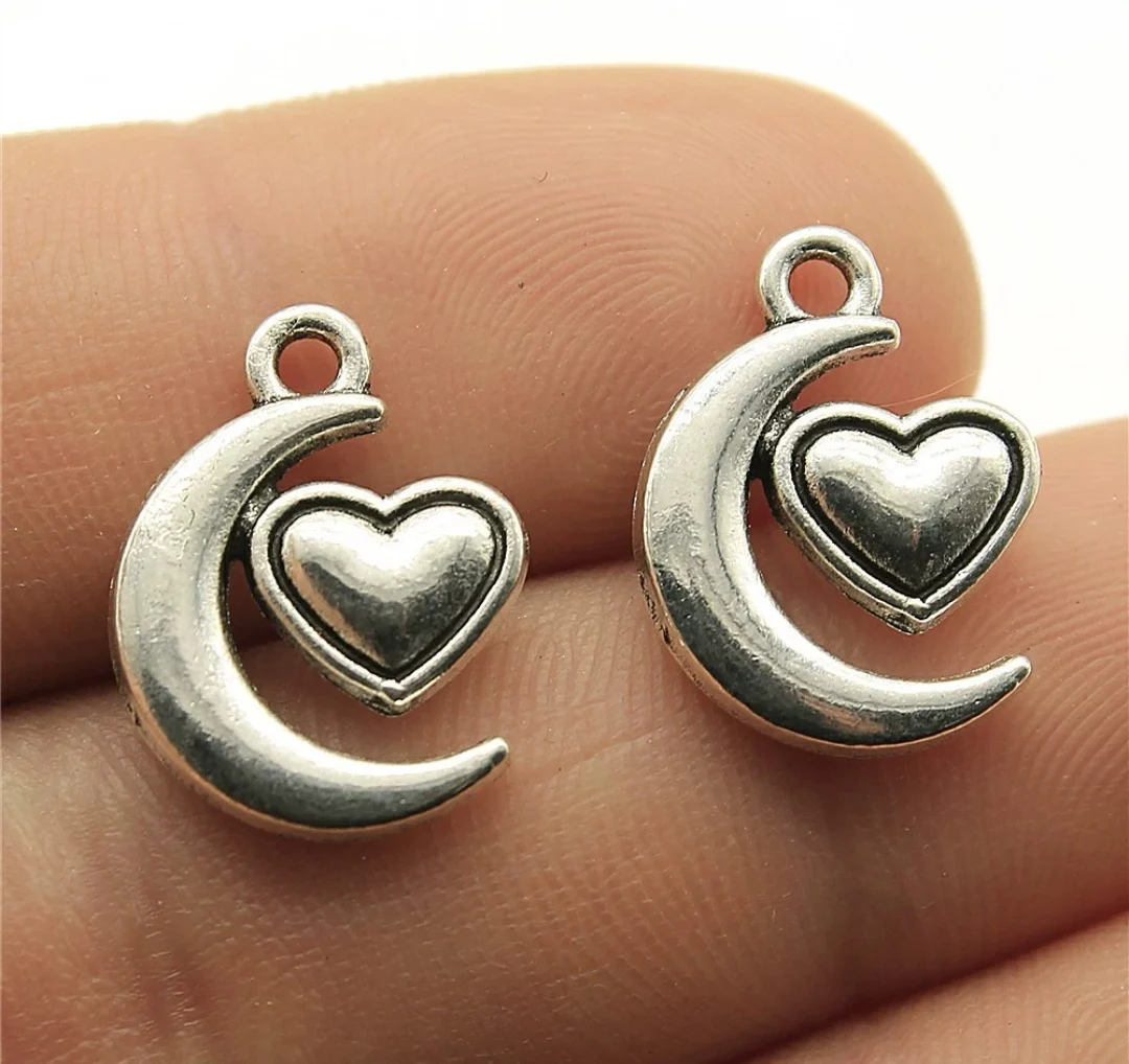 25pcs 18x14mm Zinc alloy metal tibetan silver,antiqued bronze plated charm T1020 for jewelry making
