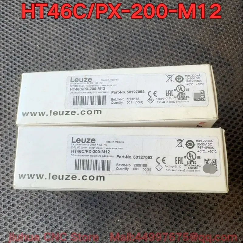 New HT46C/PX-200-M12 photoelectric sensor